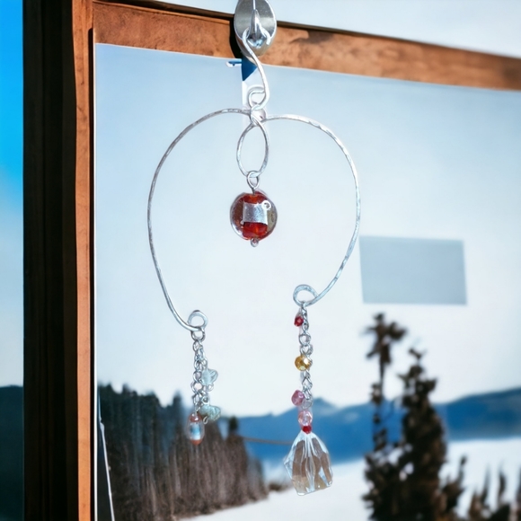 Hand Crafted Other - Sun catcher Boho look handcrafted car charm ooak